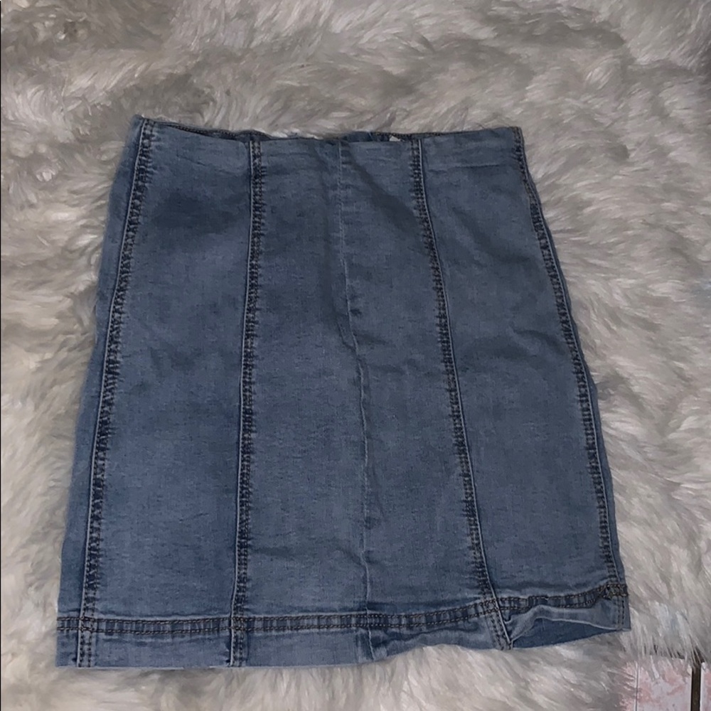 Denim skirt